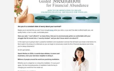 Guided Meditation For Financial Abundance